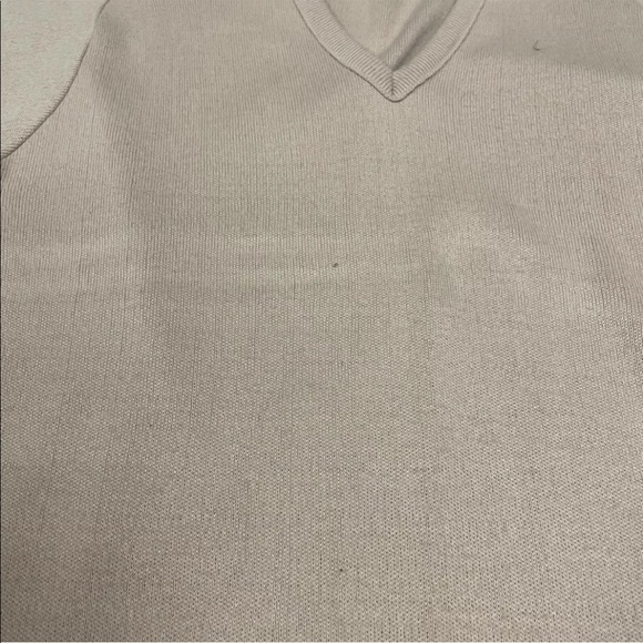 Vintage Challenger 80’s Men’s Sweater Medium Orlon Acrylic Beige Knit - Picture 2 of 6